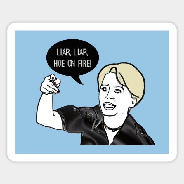 Liar Liar Sticker by Katsillustration